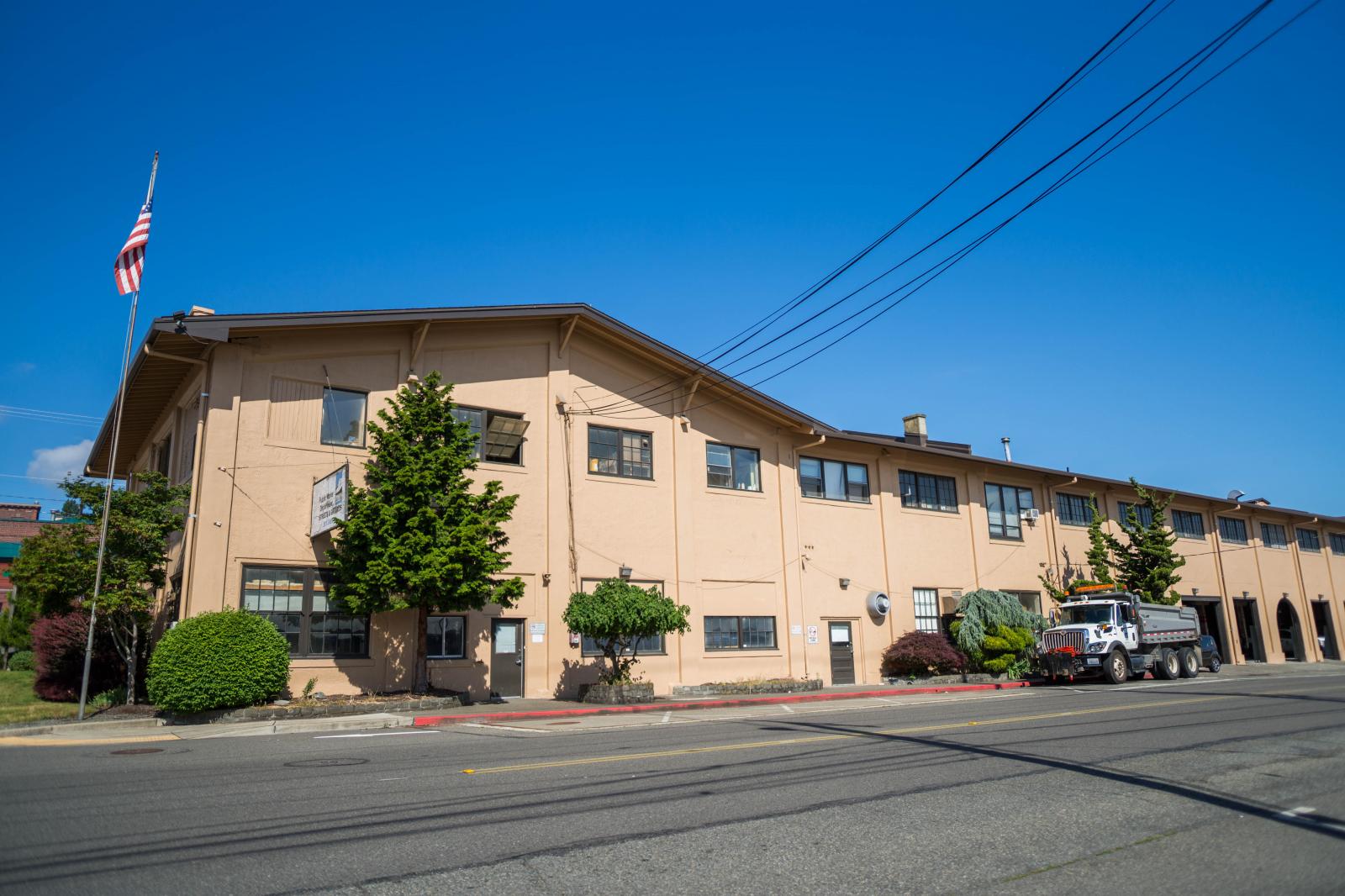 Facade of the City of Tacoma